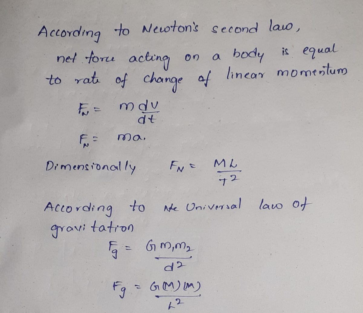 Physics homework question answer, step 1, image 1